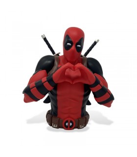 Hucha Bust Deadpool clásico 20 cm