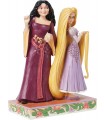Figura de Gothel y Rapunzel de madre enredada