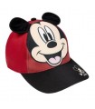 Gorra Visera Curva Aplicaciones Mickey