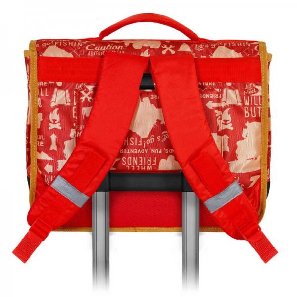 Cartera Mochila Cars 3 Rojo