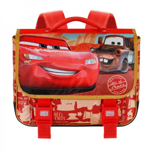 Cartera Mochila Cars 3 Rojo