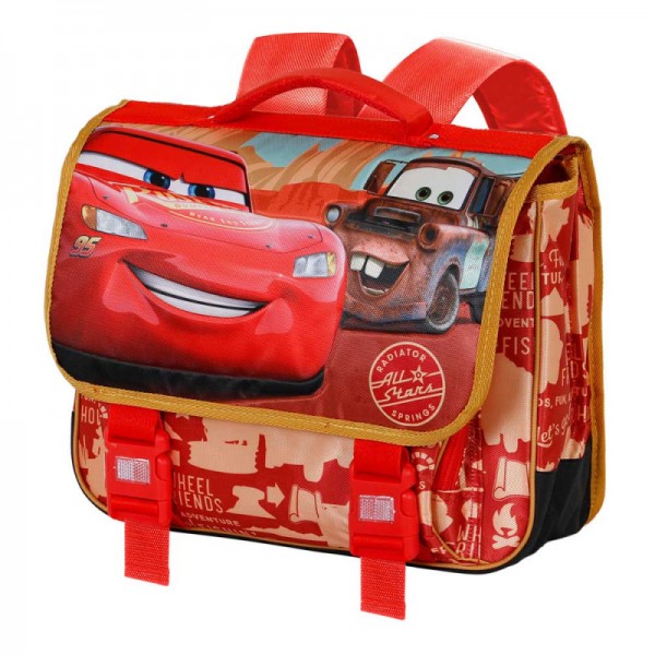 Cartera Mochila Cars 3 Rojo