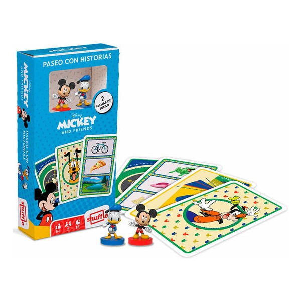Baraja con figuritas Mickey