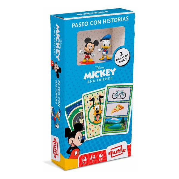 Baraja con figuritas Mickey