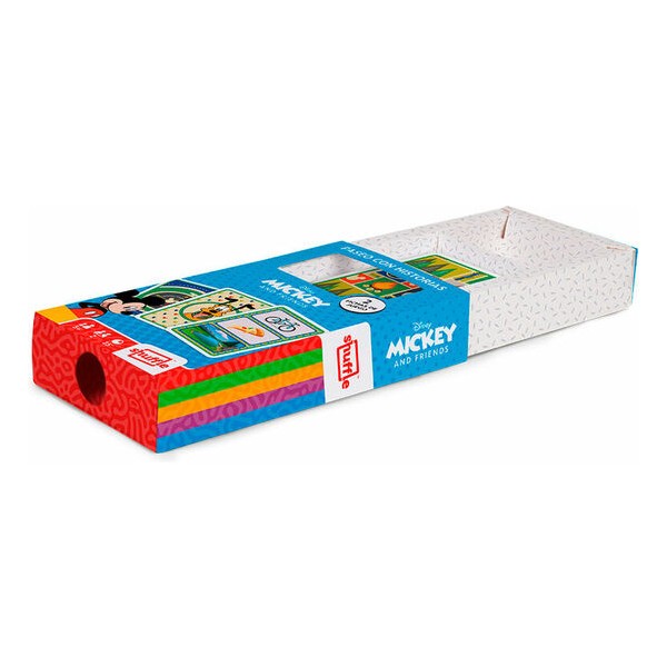 Baraja con figuritas Mickey