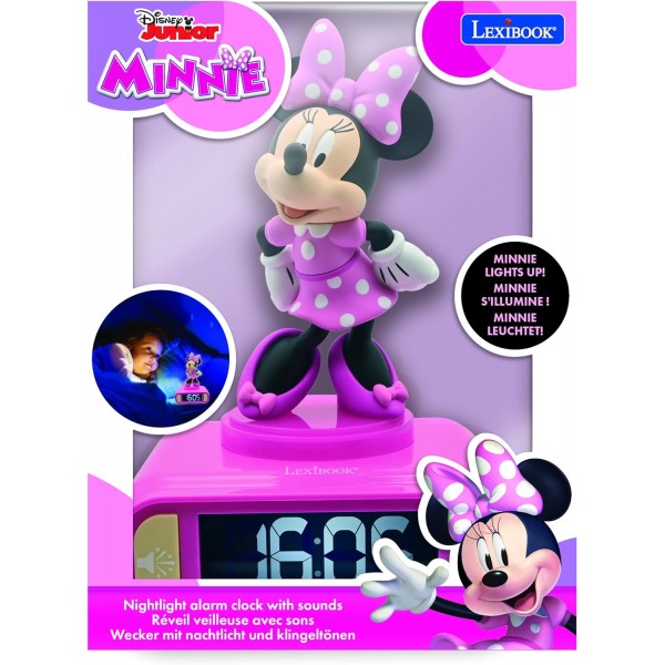 Despertador Minnie Lexibook