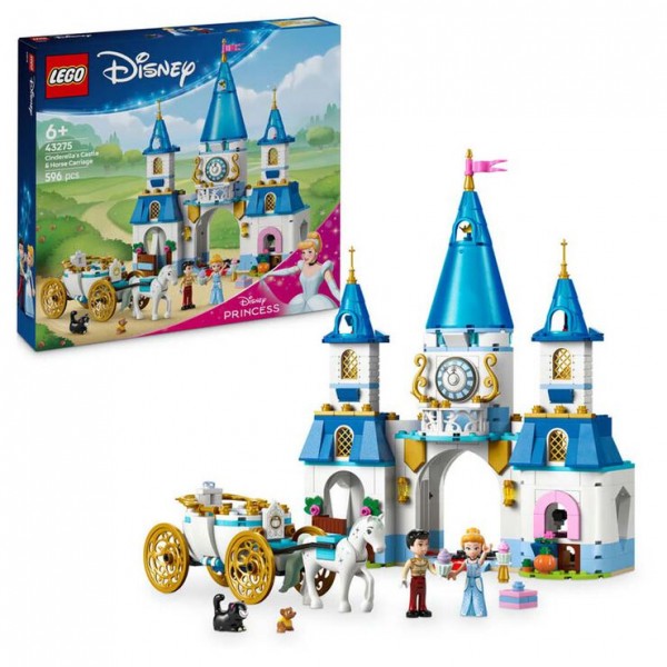 LEGO® Disney Princess Castillo y Carroza de Cenicienta