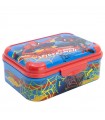 CAJA DE SÁNDWICH ASKER OBJETIVO MÓVIL DE SPIDERMAN