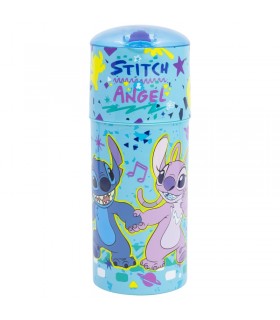 BOTELLA CON BEBÉ PERSONAJE 350 ML STITCH