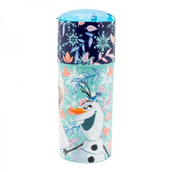 BOTELLA CON BEBÉ PERSONAJE 350 ML FROZEN SNOWY TALE