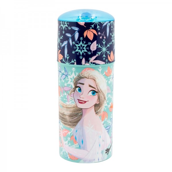BOTELLA CON BEBÉ PERSONAJE 350 ML FROZEN SNOWY TALE