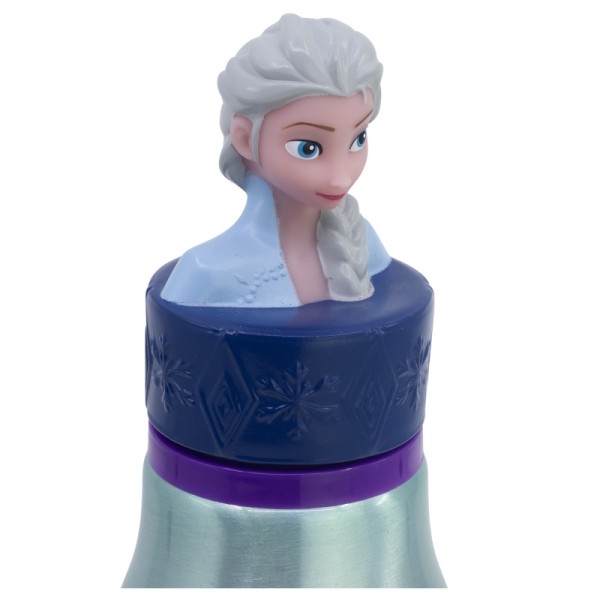 FIGURA 3D BOTELLA DE ALUMINIO 690 ML FROZEN SNOWY TALE
