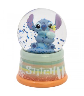 Bola de nieve de cristal bordada en caja de regalo