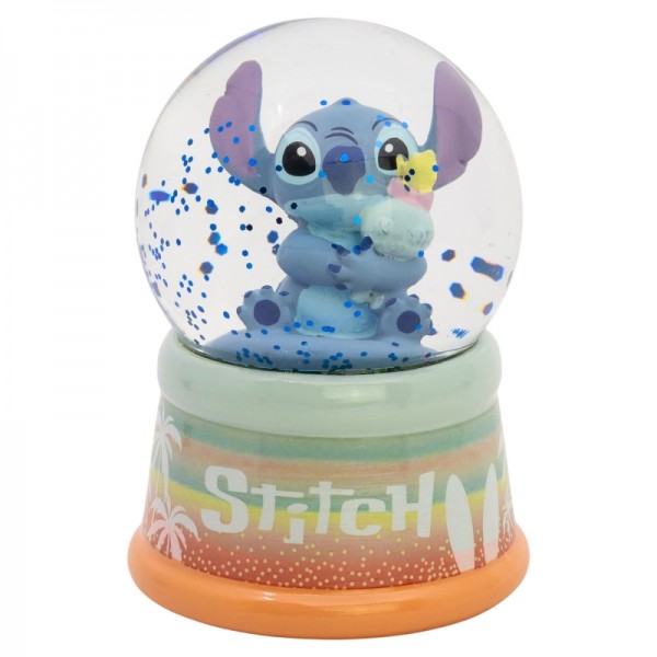 Bola de nieve de cristal bordada en caja de regalo