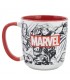 TAZA ELITE DE CERÁMICA DE 13 OZ EN CAJA DE REGALO CON DISEÑO MARVEL