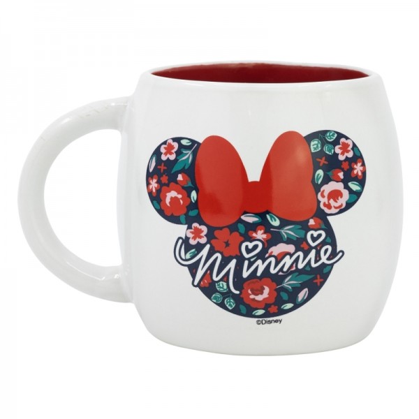 TAZA GLOBO DE CERÁMICA DE 13 OZ EN CAJA DE REGALO JARDINERÍA DE MINNIE MOUSE