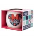 TAZA GLOBO DE CERÁMICA DE 13 OZ EN CAJA DE REGALO JARDINERÍA DE MINNIE MOUSE