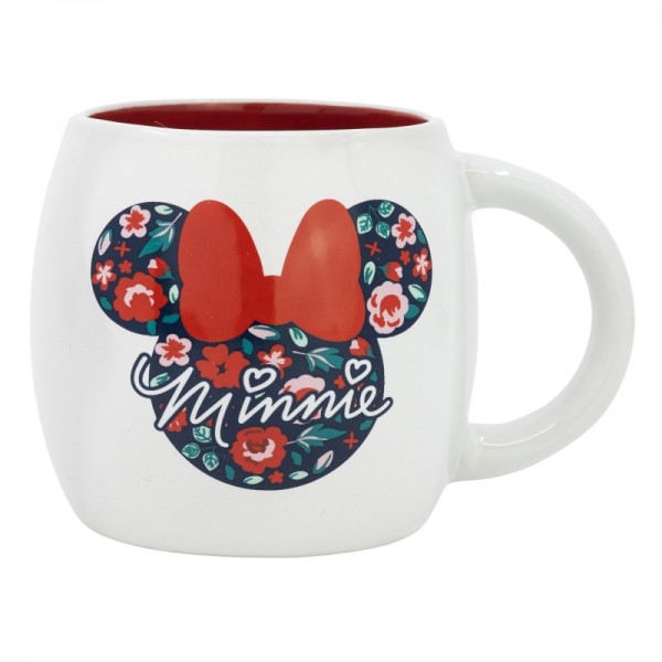 TAZA GLOBO DE CERÁMICA DE 13 OZ EN CAJA DE REGALO JARDINERÍA DE MINNIE MOUSE