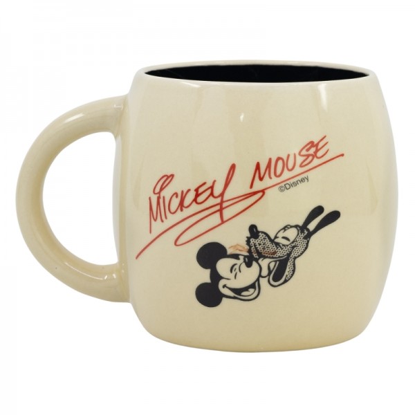 TAZA GLOBO DE CERÁMICA DE 13 OZ EN CAJA DE REGALO MICKEY MOUSE VINTAGE