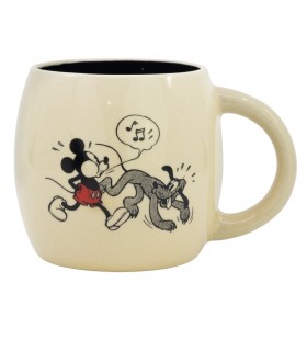 TAZA GLOBO DE CERÁMICA DE 13 OZ EN CAJA DE REGALO MICKEY MOUSE VINTAGE