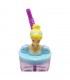 VASO FIGURA 3D 360 ML PRINCESA CORAZÓN VALIENTE