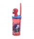 VASO FIGURA 3D 360 ML SPIDERMAN OBJETIVO MÓVIL