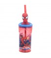 VASO FIGURA 3D 360 ML SPIDERMAN OBJETIVO MÓVIL