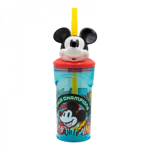 VASO FIGURA 3D 360 ML MICKEY VERDADEROS CAMPEONES