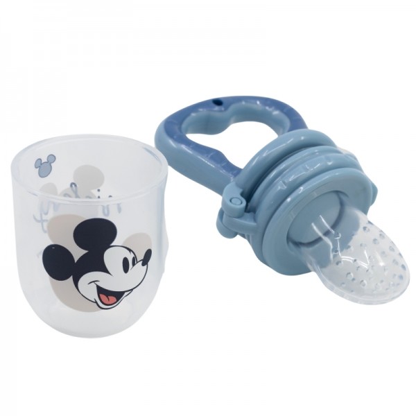 COMEDERO DE FRUTAS PARA BEBÉS MICKEY MOUSE LLENO DE SONRISAS