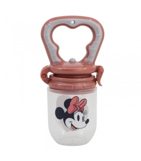 COMEDERO DE FRUTAS PARA BEBÉS MINNIE MOUSE CORAZÓN LLENO