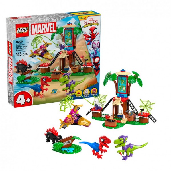 LEGO Spidey y Gobby Batalla Casa del Árbol