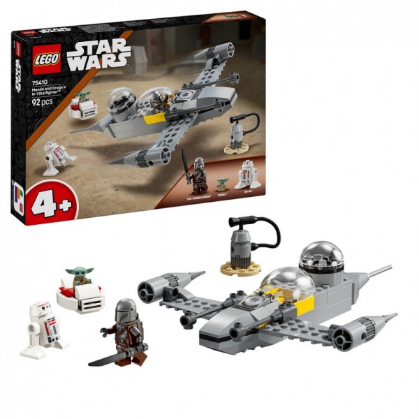 LEGO  Mando y Grogu Caza Estelar N-1