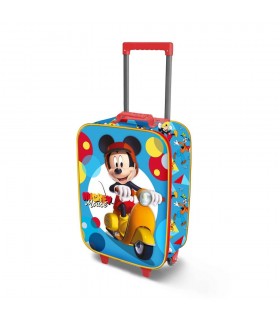 Maleta trolley 3D Scooter Mickey Disney 52cm