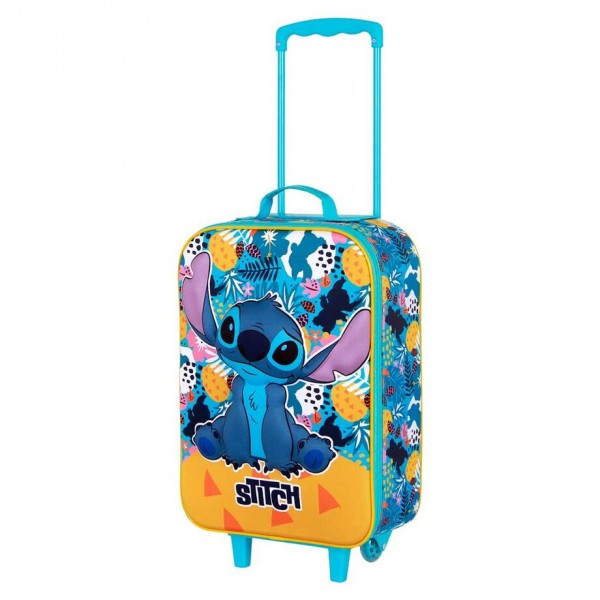 Maleta trolley 3D Colors Stitch Disney 52cm