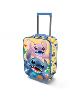 Maleta trolley 3D Ocean Stitch Disney 52cm