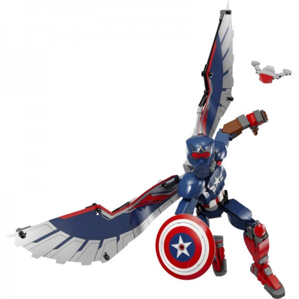 LEGO Súper Héroes Marvel Figura para Construir: Nuevo Capitán América