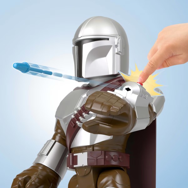 Star Wars Figura El Mandaloriano XXL de Imaginext, +3 años
