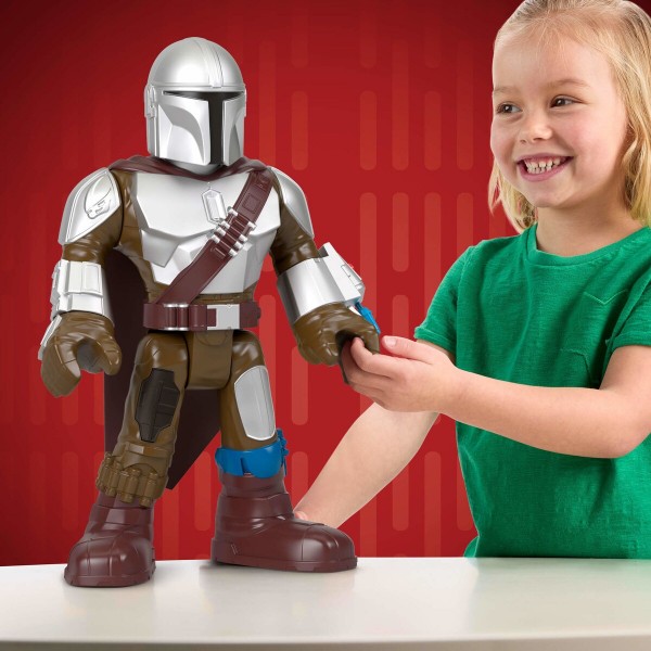 Star Wars Figura El Mandaloriano XXL de Imaginext, +3 años