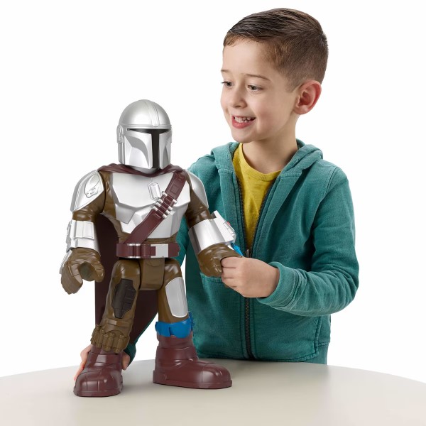 Star Wars Figura El Mandaloriano XXL de Imaginext, +3 años