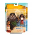 Disney pack 2 muñecos Vaiana & Maui Moana 2