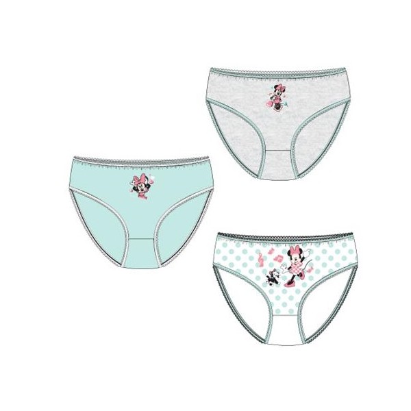 Caja 3 Braguitas Minnies