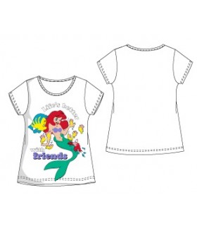 Camiseta Infantil Manga Corta Ariel