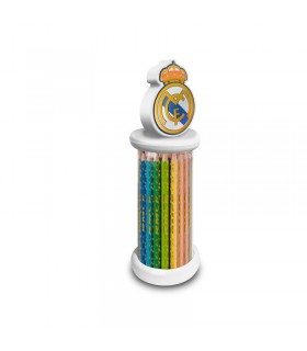 Set 12 lapices colores Real Madrid