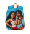 Mochila 3D Sisters Vaiana Moana Disney 31cm