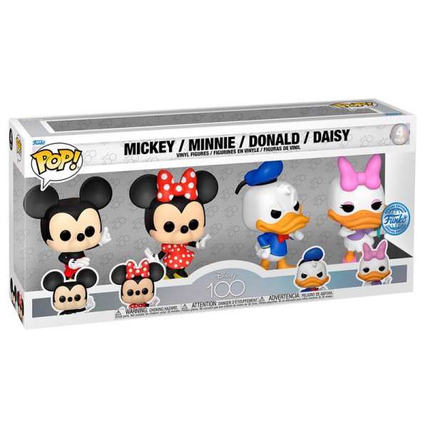 POP pack 4 figures Disney Classic Exclusive