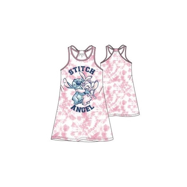 Vestido Infantil Stitch