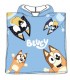 Poncho Playa Microfibra Bluey