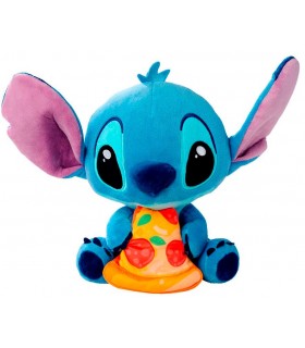 Peluche Stitch Pizza Disney 25cm