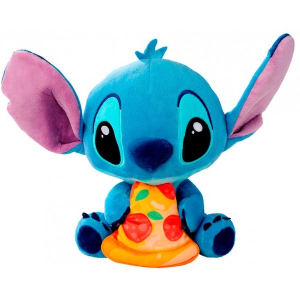 Peluche Stitch Pizza Disney 25cm