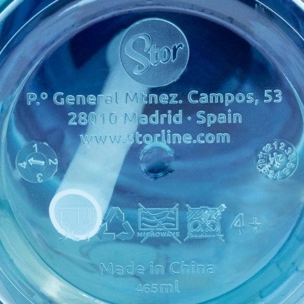 ROBOT PARED SENCILLA 465 ML BLUEY